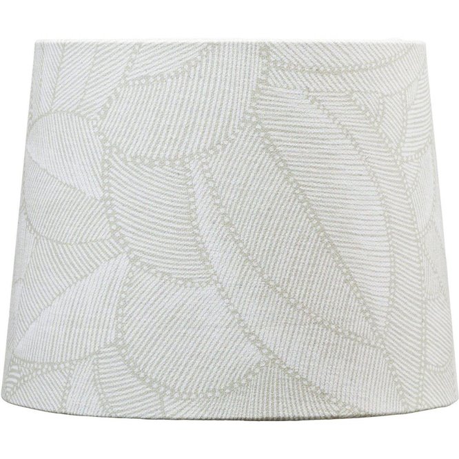 Abażur do lampy stołowej boho liście taupe Sofia Onyx